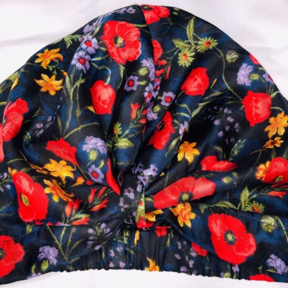 Floral Turban Head Wrap